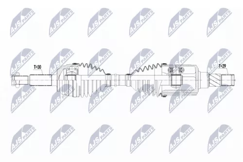 NTY NPW-CH-074 Drive Shaft