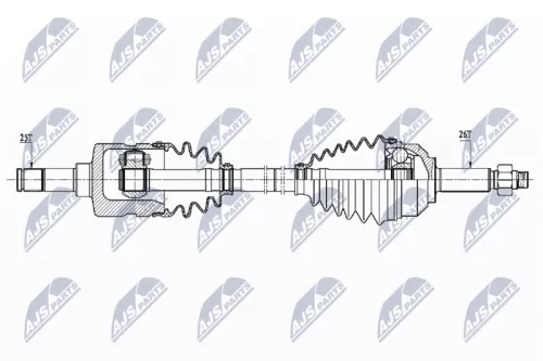 NTY NPW-CH-104 Drive Shaft