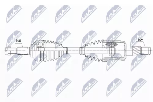 NTY NPW-CH-114 Drive Shaft