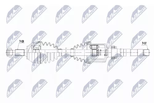 NTY NPW-CT-061 Drive Shaft