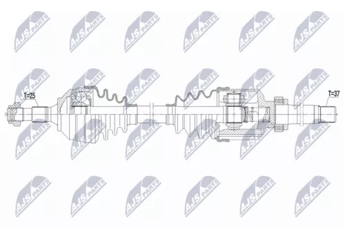 NTY NPW-CT-155 Drive Shaft