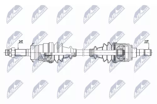NTY NPW-DA-001 Drive Shaft