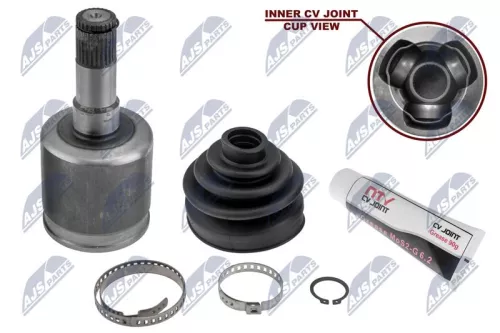 NTY NTY NPW-DW-019 Front Left Inner NTY Cv Joint & Boot Kit 