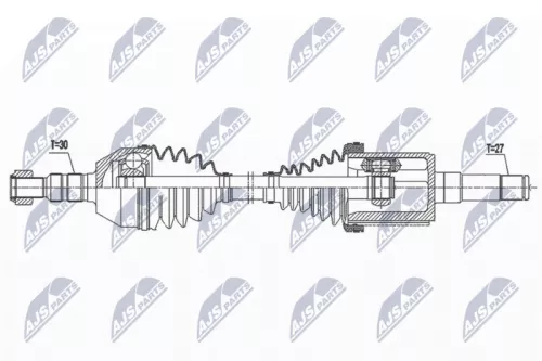 NTY NPW-DW-049 Drive Shaft
