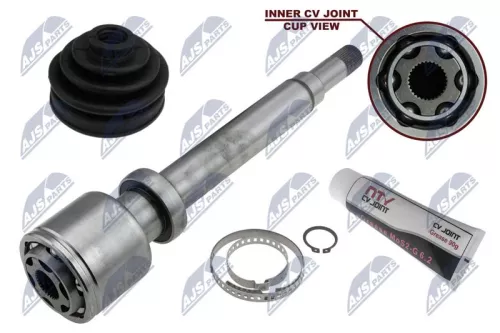 NTY NTY NPW-FR-043 Front Right Inner NTY Cv Joint & Boot Kit 