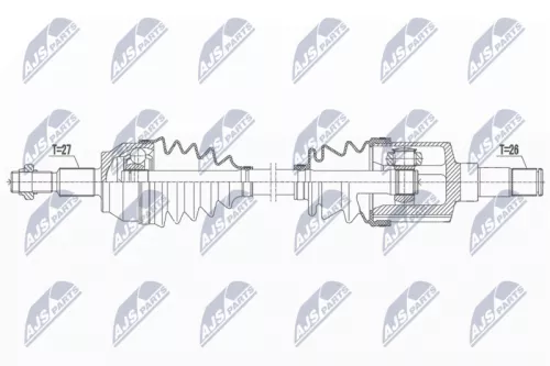 NTY NPW-FR-164 Drive Shaft