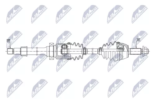 NTY NPW-FR-173 Drive Shaft
