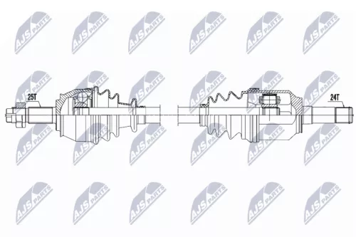 NTY NPW-FT-021 Drive Shaft