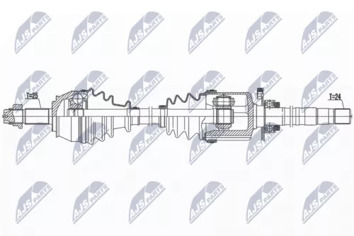 NTY NPW-FT-051 Drive Shaft