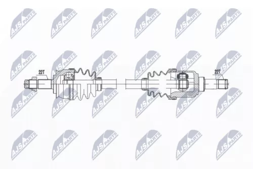NTY NPW-FT-073 Drive Shaft