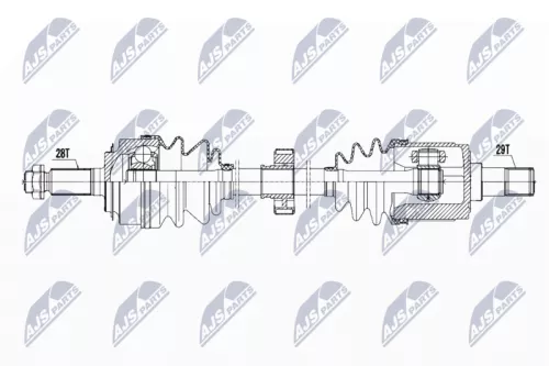 NTY NPW-HD-043 Drive Shaft