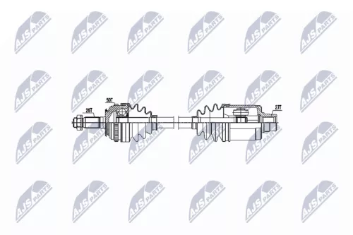 NTY NPW-HD-045 Drive Shaft