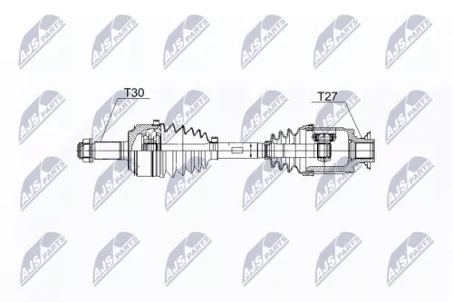 NTY NTY NPW-HD-062 NTY NPW-HD-062 Drive Shaft 