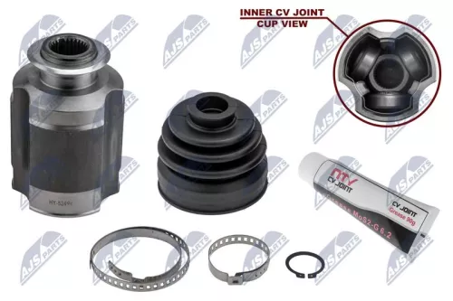 NTY NTY NPW-HY-524 Front Right Inner NTY Cv Joint & Boot Kit 