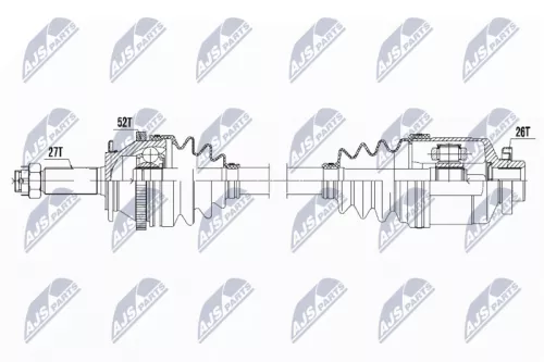 NTY NTY NPW-HY-526 NTY NPW-HY-526 Drive Shaft 