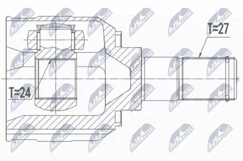 NTY NPW-HY-558 Drive Shaft