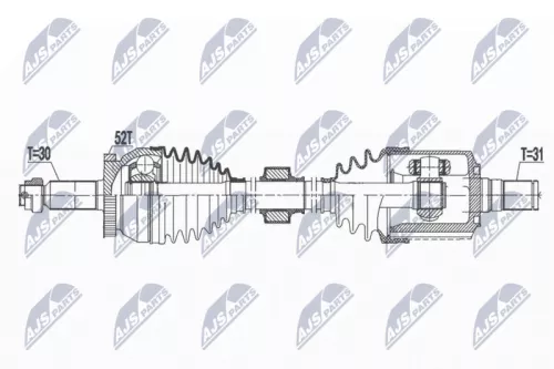 NTY NPW-HY-581 Drive Shaft