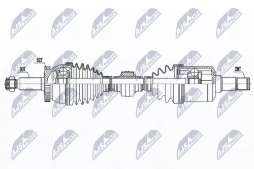 NTY NPW-HY-595 Drive Shaft