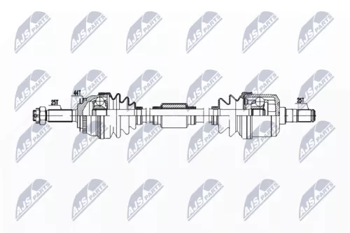 NTY NPW-HY-611 Drive Shaft