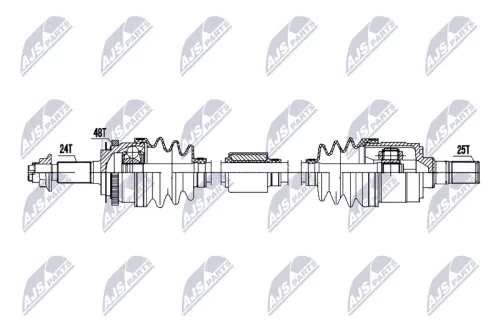 NTY NPW-KA-402 Drive Shaft