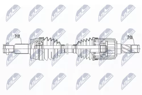 NTY NPW-LR-025 Drive Shaft