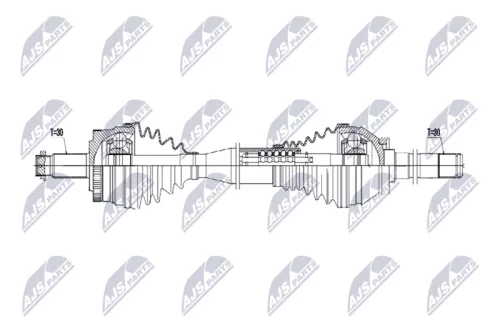 NTY NPW-LR-045 Drive Shaft