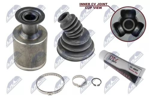 NTY NTY NPW-ME-024 Front Left Inner NTY Cv Joint & Boot Kit 