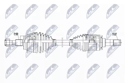 NTY NPW-ME-051 Drive Shaft