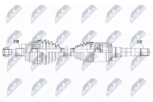 NTY NTY NPW-ME-052 NTY NPW-ME-052 Drive Shaft 