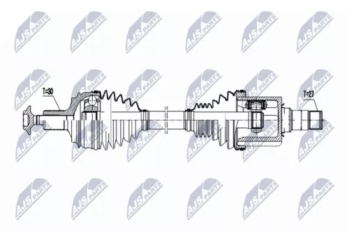 NTY NPW-ME-063 Drive Shaft