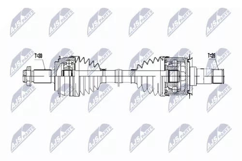 NTY NPW-ME-072 Drive Shaft