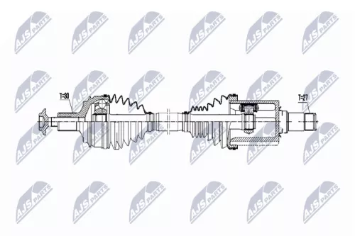NTY NPW-ME-078 Drive Shaft