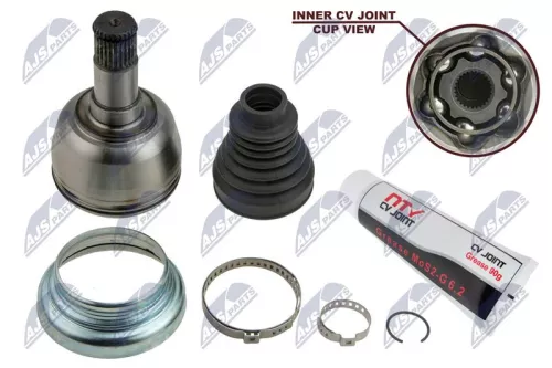 NTY NTY NPW-ME-085 Front Left NTY Cv Joint & Boot Kit 