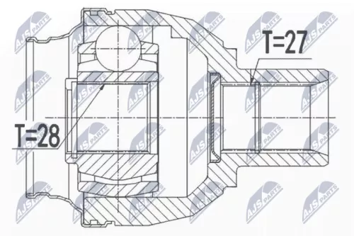 NTY NPW-ME-115 Drive Shaft