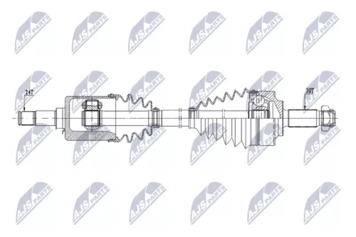 NTY NPW-ME-187 Drive Shaft