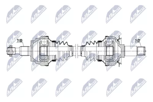 NTY NTY NPW-ME-200 NTY NPW-ME-200 Drive Shaft 
