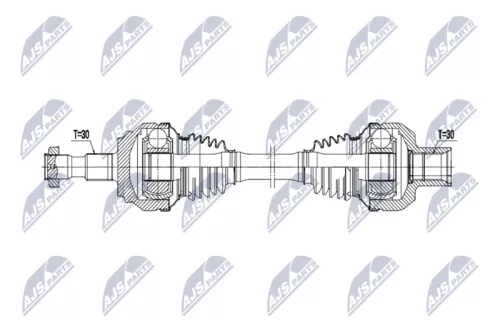 NTY NPW-ME-209 Drive Shaft