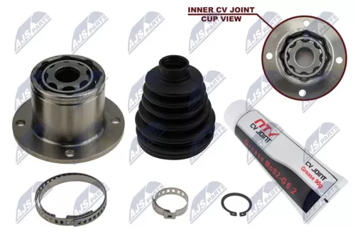 NTY NTY NPW-MS-043 Inner Front Left Outer NTY Cv Joint & Boot Kit 