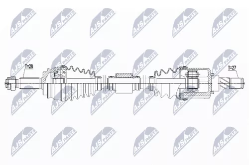 NTY NPW-MS-061 Drive Shaft