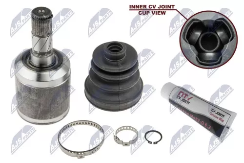NTY NTY NPW-MZ-018 Inner Front Left NTY Cv Joint & Boot Kit 