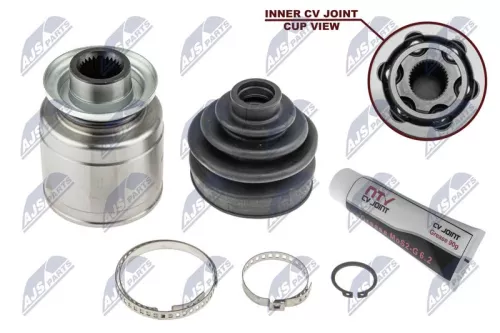 NTY NTY NPW-MZ-037 Front Right Inner NTY Cv Joint & Boot Kit 