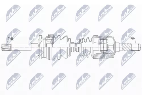 NTY NPW-MZ-066 Drive Shaft