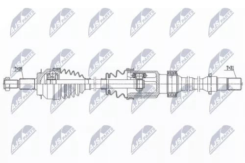 NTY NTY NPW-MZ-076 NTY NPW-MZ-076 Drive Shaft 