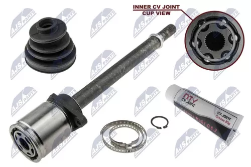 NTY NTY NPW-NS-045 Front Right NTY Cv Joint & Boot Kit 