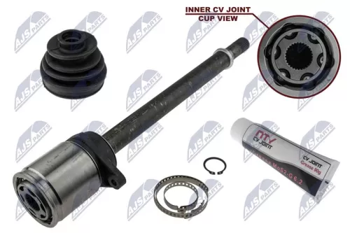 NTY NTY NPW-NS-046 Front Right NTY Cv Joint & Boot Kit 