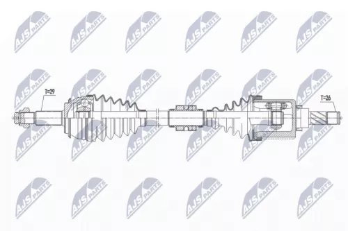 NTY NPW-NS-072 Drive Shaft