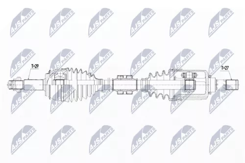 NTY NTY NPW-NS-078 NTY NPW-NS-078 Drive Shaft 