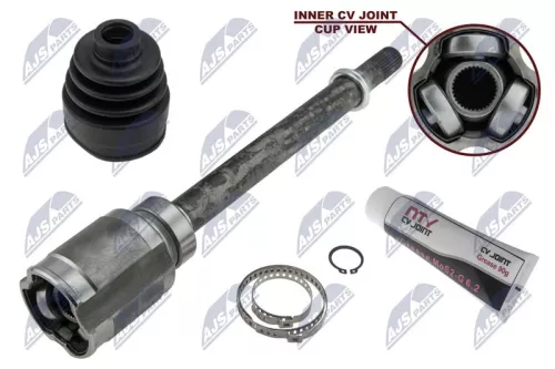 NTY NTY NPW-NS-081 Front Right NTY Cv Joint & Boot Kit 