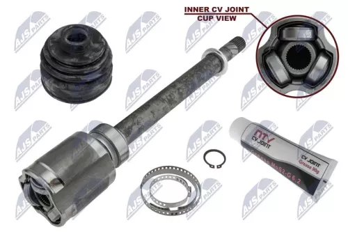 NTY NTY NPW-NS-093 Front Right NTY Cv Joint & Boot Kit 