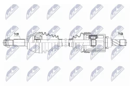 NTY NPW-NS-098 Drive Shaft